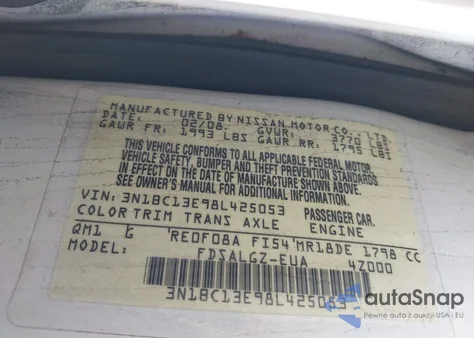 2008 Nissan Versa 1.8Sl from USA, damaged, VIN 3N1BC13E98L425053